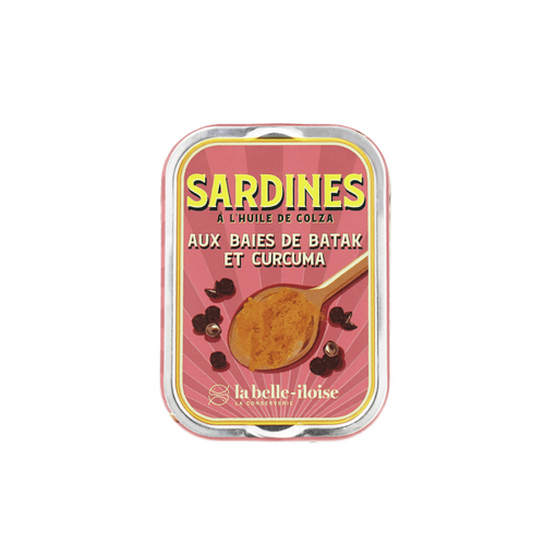 Sardines aux Baies de Batak et Curcuma