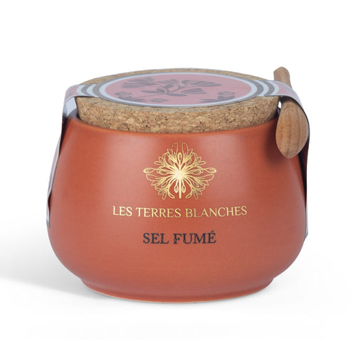 Sel fumé, avec cuillère en bois