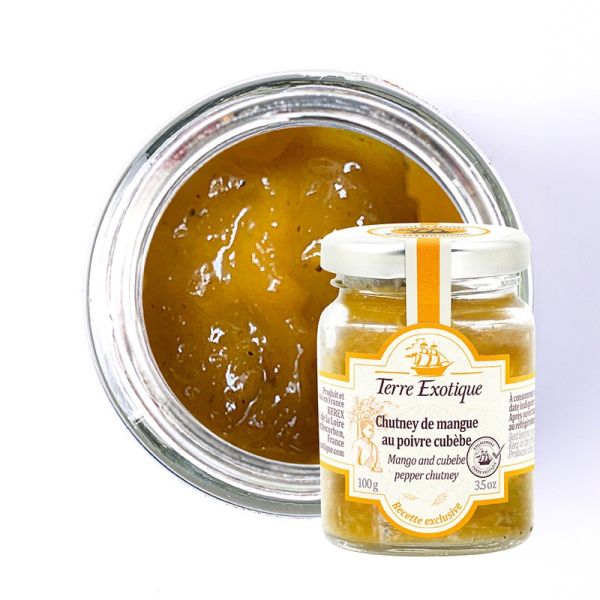 Chutney de mangue au poivre de Cubèbe
