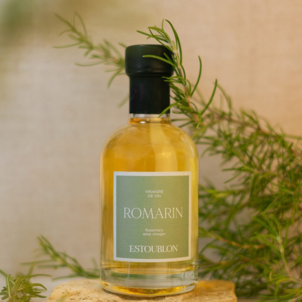 Vinaigre de vin au romarin – 20 cl