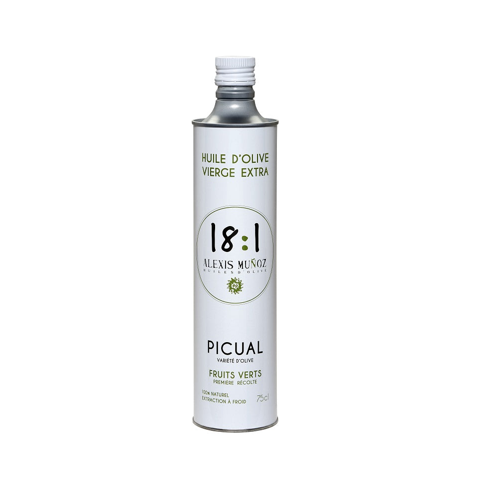 Huiles et vinaigres Huile d'olive 18:1 - 100 % Picual - L'essentiel