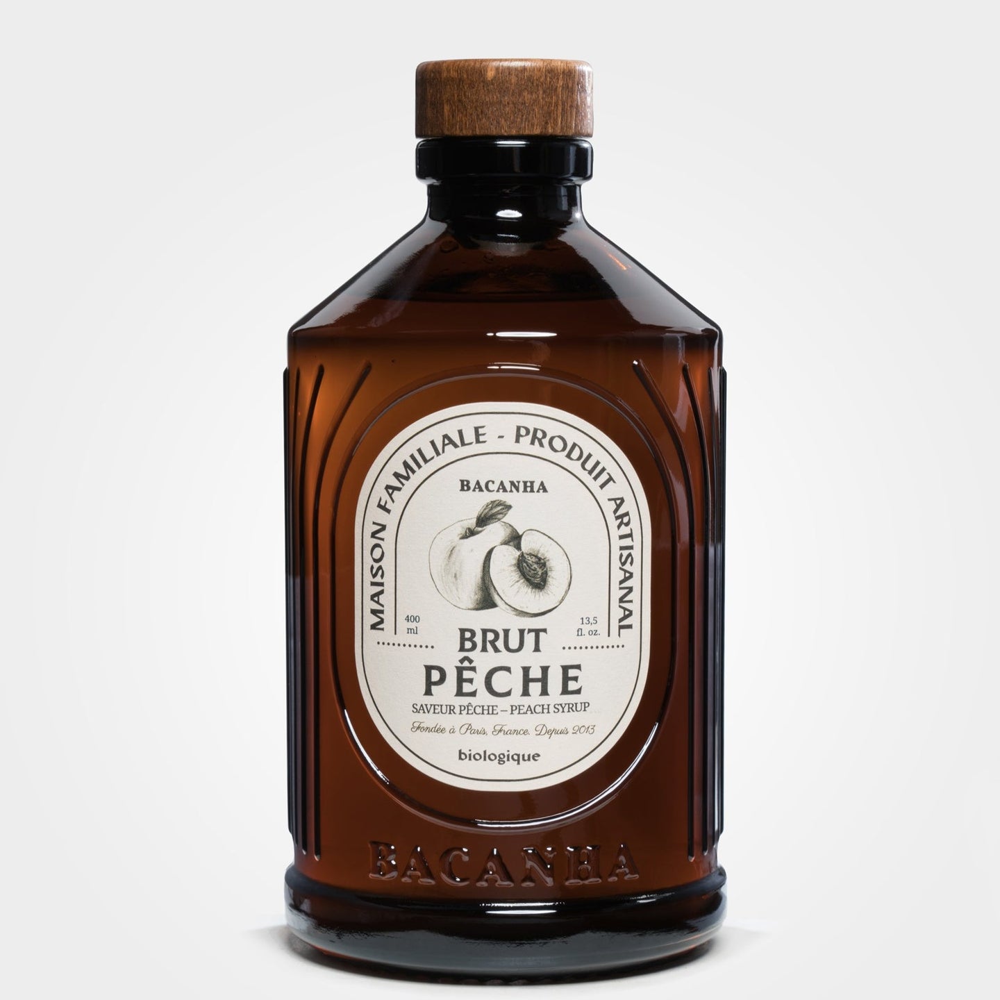 Sirop BIO de Pêche blanche