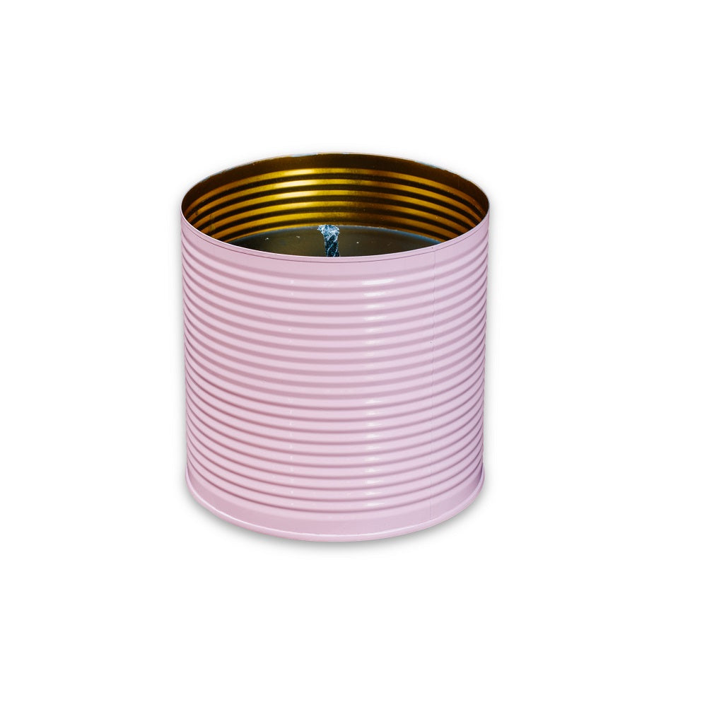 Bougie d’extérieur en métal coloré – 90h