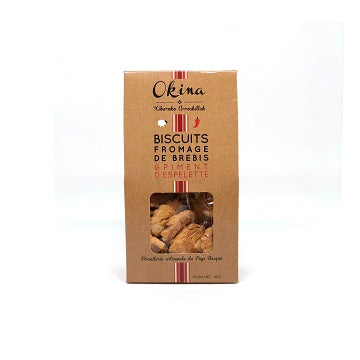 Apéritif Biscuits apéritif au fromage de Brebis & Piment - L'essentiel