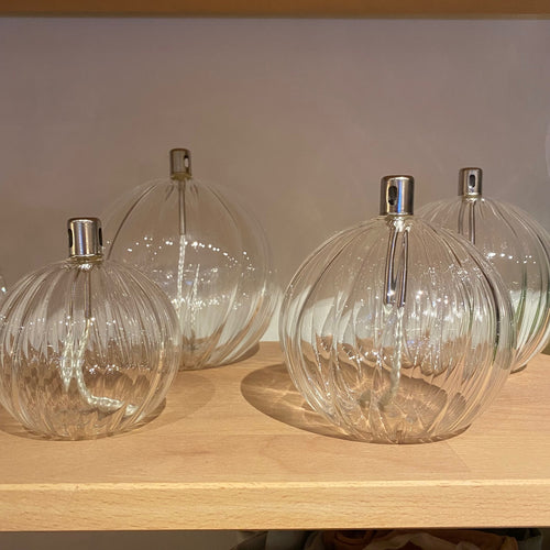 Lampe à huile sphère Striée (4 tailles