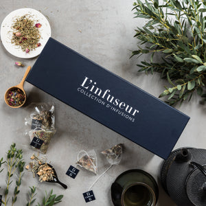 Thés, tisanes, café Coffret 6 infusions  L'INFUSEUR - L'essentiel