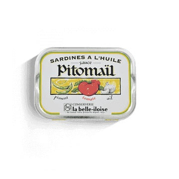 Produits de la mer Sardines à l'huile, sauce Pitomaïl - L'essentiel