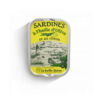 Produits de la mer Sardines à l'huile d'olive et au citron - L'essentiel