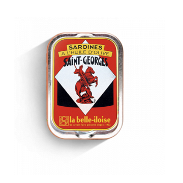 Produits de la mer Sardines a l'huile d'olive St Georges - L'essentiel