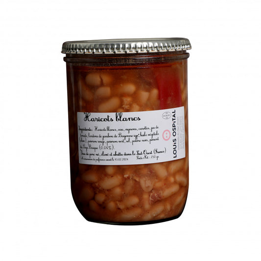 Haricots blancs cuisinés