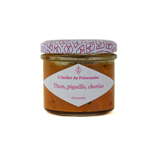 Produits de la mer Rillettes de Thon, piquillo, chorizo - L'essentiel