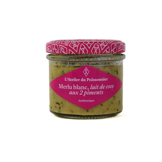 Produits de la mer Rillettes de Merlu blanc, lait coco aux 2 piments - L'essentiel