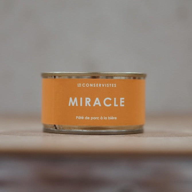 Pâté de porc brassé à la bière :  le Miracle