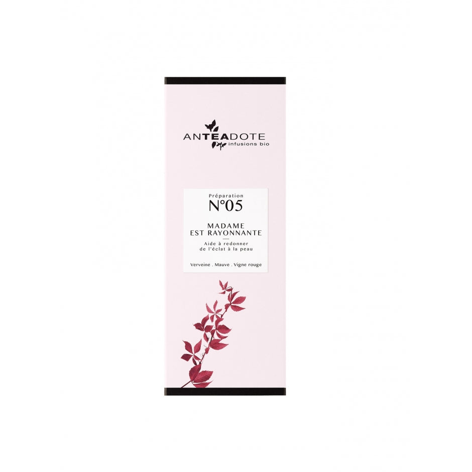 Infusion BIO : Madame est rayonnante