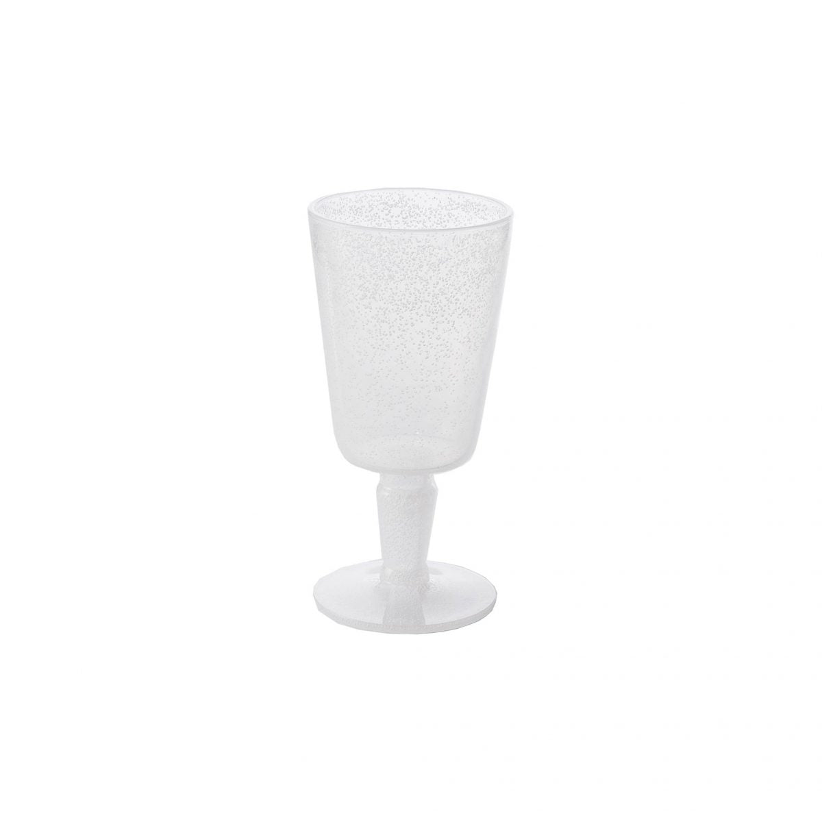 Verre à pied bulles incassable