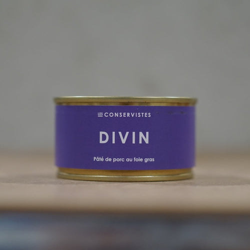 Pâté de porc avec coeur de foie gras : le Divin