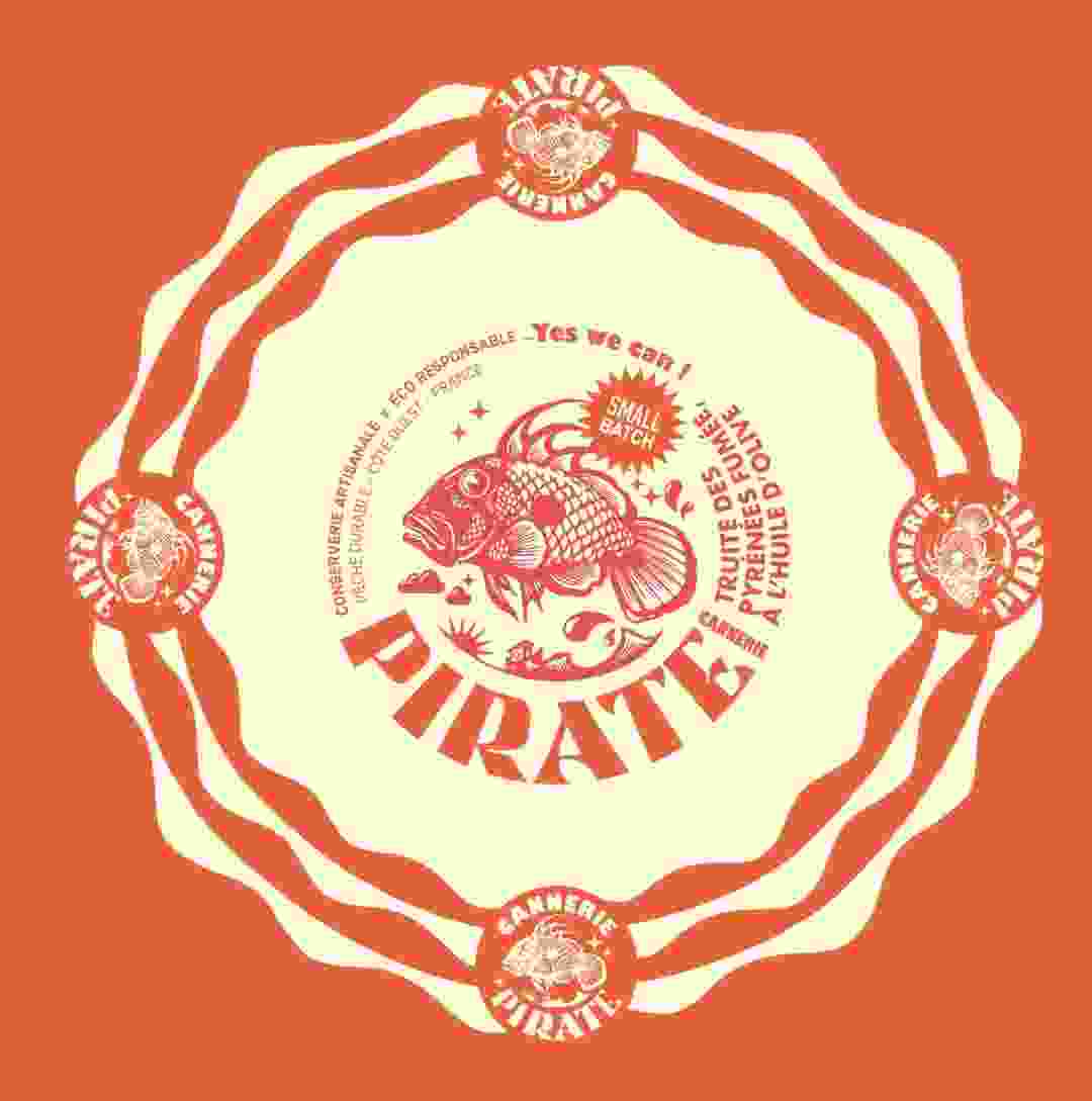 Truite des Pyrénées fumée à l'huile d'olive