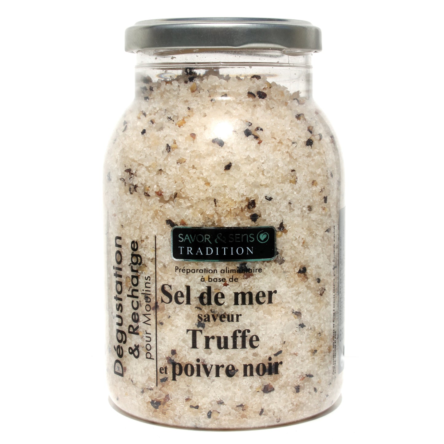 Sels, poivres, épices Sel de mer saveur truffe et poivre noir - L'essentiel