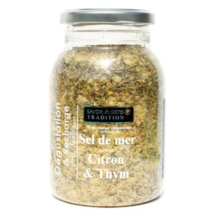 Sels, poivres, épices Sel saveur citron thym - L'essentiel