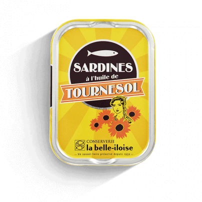 Sardines à l'huile de tournesol