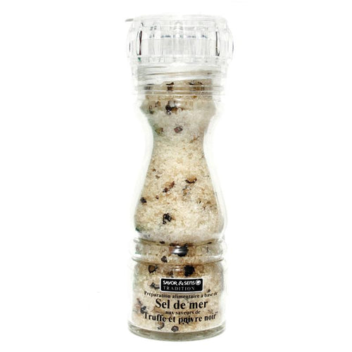 Sels, poivres, épices Sel de mer saveur truffe et poivre noir - L'essentiel