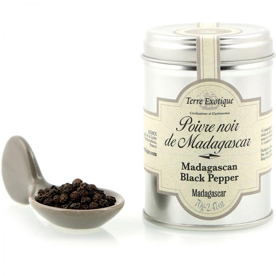 Sels, poivres, épices Poivre noir de Madagascar - L'essentiel