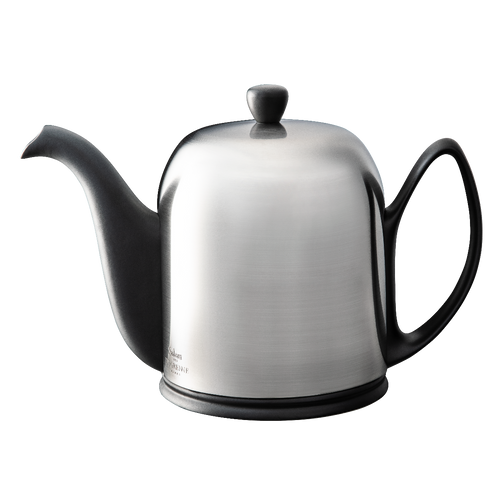 Théière Salam noire cloche brossée